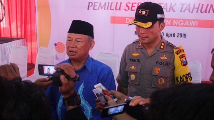 Imam Masjid Agung Apresiasi Polres Ngawi Dalam Pengamanan Pelaksanaan Pemilu