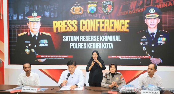 Polisi Ringkus Pasangan Pembuat Video Asusila di Kediri