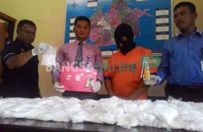 Kurir Pil Dobel L dan SS Warga Ngadiluwih Kediri Diringkus