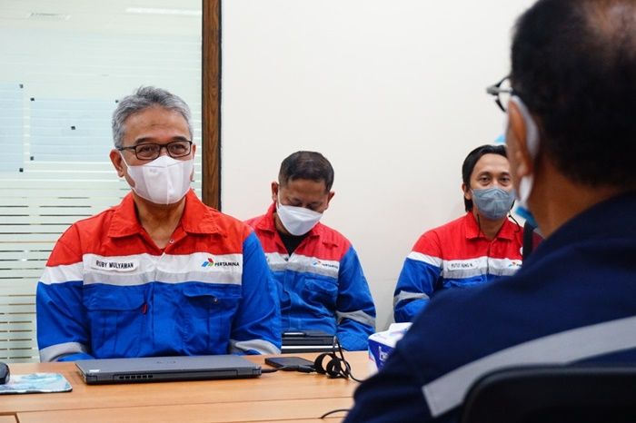Jelang Gas On Stream, Wakil Kepala SKK Migas Semangati Pekerja Migas Lapangan JTB Jelang Gas On Stream, Wakil Kepala SKK Migas Semangati Pekerja Migas Lapangan JTB