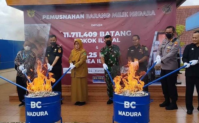 Dinilai Hanya Razia Toko Kecil, Bea Cukai Madura Diminta Tangkap Otak Pelaku Peredaran Rokok Ilegal Dinilai Hanya Razia Toko Kecil, Bea Cukai Madura Diminta Tangkap Otak Pelaku Peredaran Rokok Ilegal