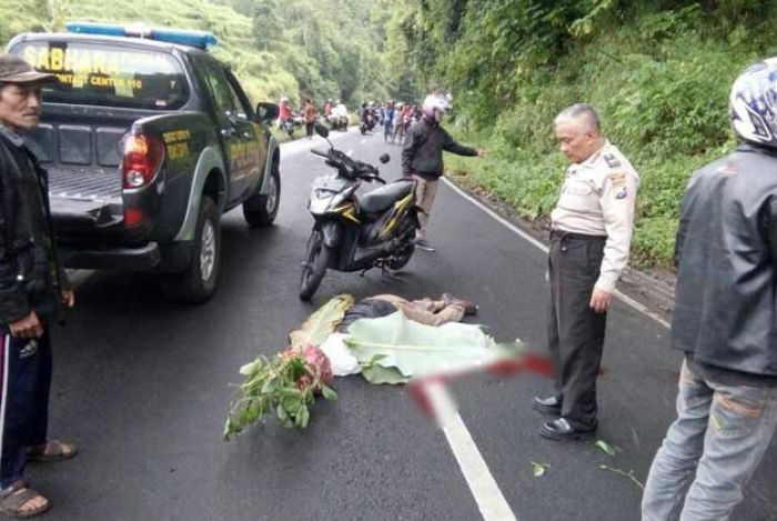 Diduga Korban Tabrak Lari, Seorang Pengendara Motor Tewas dengan Muka Penyok di Pujon Diduga Korban Tabrak Lari, Seorang Pengendara Motor Tewas dengan Muka Penyok di Pujon