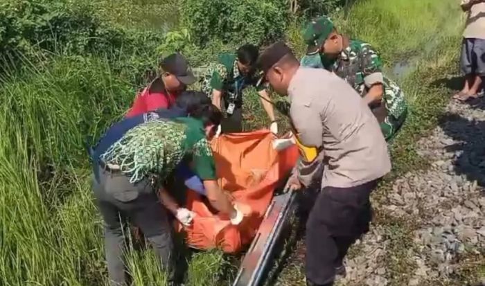 Pria di Babat Lamongan Tewas Tertemper KA Anjasmoro Saat Siapkan Alat Pancing