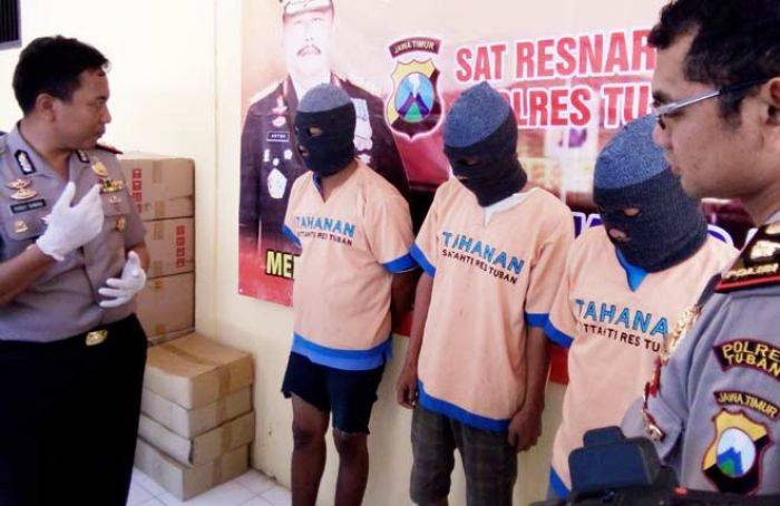 Polres Tuban bekuk Tiga Pengedar dan Pemakai Sabu-Sabu Polres Tuban bekuk Tiga Pengedar dan Pemakai Sabu-Sabu