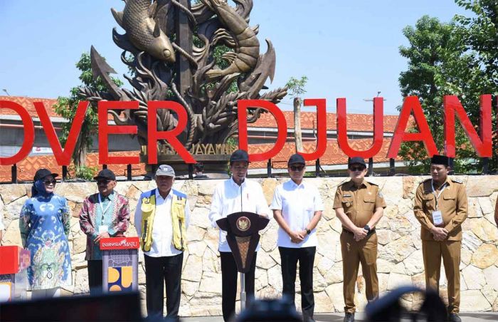 Peresmian Flyover Djuanda, Presiden Jokowi Minta Pemkab Sidoarjo Terus Tingkatkan Pembangunan Peresmian Flyover Djuanda, Presiden Jokowi Minta Pemkab Sidoarjo Terus Tingkatkan Pembangunan