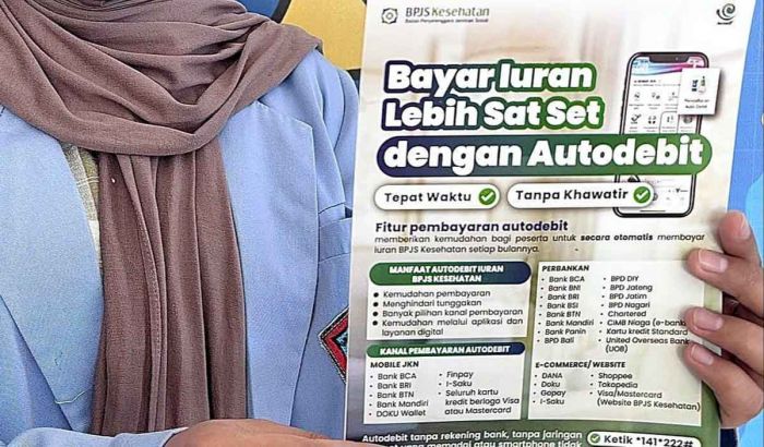 Autodebet Permudah Pembayaran Iuran JKN, BPJS Kesehatan Dorong Kepatuhan Peserta Autodebet Permudah Pembayaran Iuran JKN, BPJS Kesehatan Dorong Kepatuhan Peserta