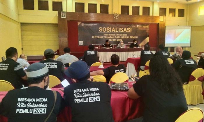 KPU Ngawi Gelar Sosialisasi Bersama Media KPU Ngawi Gelar Sosialisasi Bersama Media