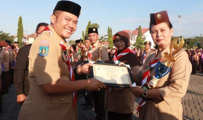 Peringati Hari Pramuka ke-58, Kwarcab Kota Pasuruan Gelar Upacara Peringati Hari Pramuka ke-58, Kwarcab Kota Pasuruan Gelar Upacara
