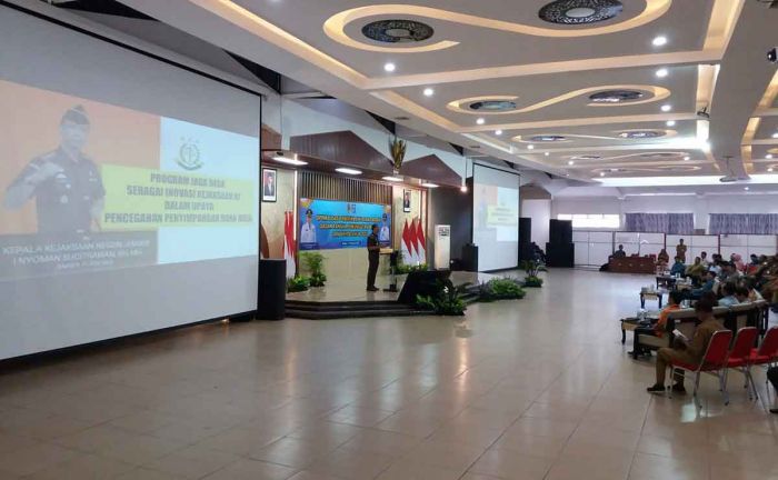 Kajari Jember Paparkan Program Jaga Desa Kajari Jember Paparkan Program Jaga Desa
