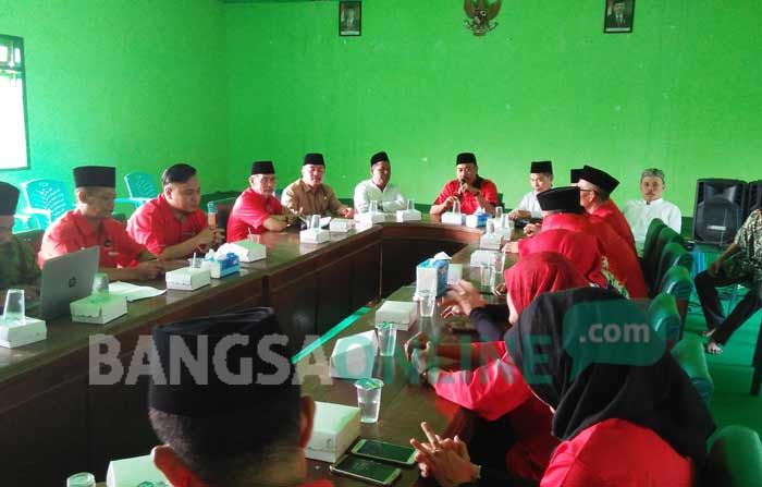 Sowan ke PCNU, DPC PDIP Setuju Bupati Jombang 2018 Tokoh NU