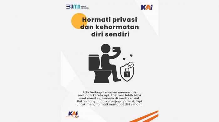 Gegara Swafoto di Toilet Viral, KAI Beri Himbauan Penting Gegara Swafoto di Toilet Viral, KAI Beri Himbauan Penting