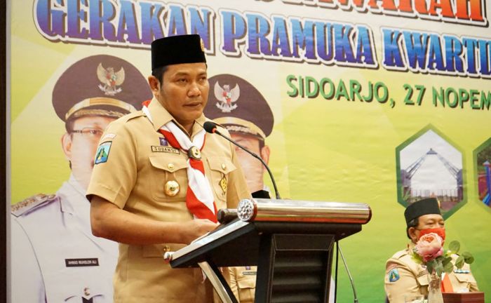Terpilih Aklamasi, Wabup Subandi Jabat Ketua Kwarcab Gerakan Pramuka Sidoarjo 2021-2026 Terpilih Aklamasi, Wabup Subandi Jabat Ketua Kwarcab Gerakan Pramuka Sidoarjo 2021-2026