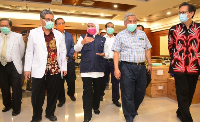 Percepat Penanganan Covid-19, Pemprov Jatim Dukung Penelitian Obat Covid-19 oleh Tim Peneliti Unair