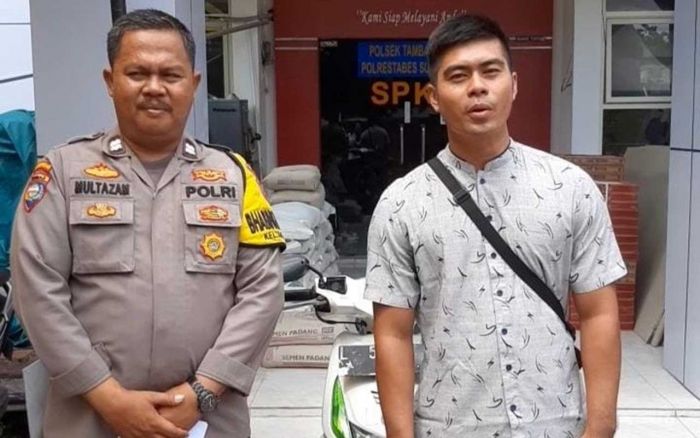Motor Hasil Pencurian di Surabaya Dikembalikan oleh Polisi Kepada Pemiliknya Motor Hasil Pencurian di Surabaya Dikembalikan oleh Polisi Kepada Pemiliknya