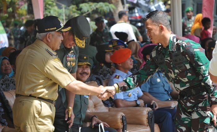 Dandim 033/Kodim Kota Malang Jadi Danup Penutupan TMMD Dandim 033/Kodim Kota Malang Jadi Danup Penutupan TMMD