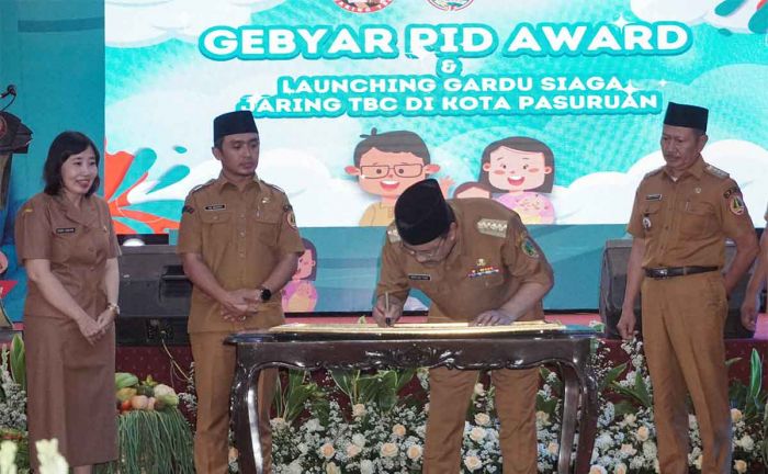 Pemkot Pasuruan Launching Gardu Siaga Jaring TBC Pemkot Pasuruan Launching Gardu Siaga Jaring TBC