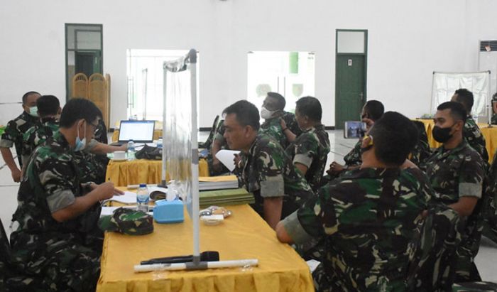 Jelang Pergantian Danrem, Tim Verifikasi Itdam V/Brw Periksa Makorem 084/BJ Jelang Pergantian Danrem, Tim Verifikasi Itdam V/Brw Periksa Makorem 084/BJ