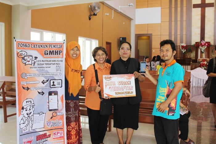 KPU Pacitan Terus Lakukan Sosialisasi GMHP KPU Pacitan Terus Lakukan Sosialisasi GMHP