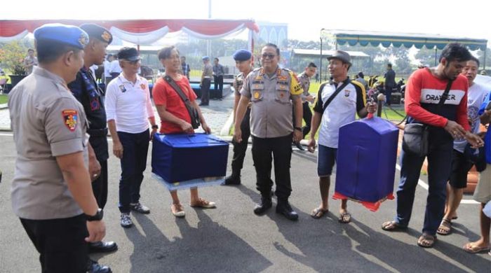 Cooling System di Hari Tenang, Polda Jatim Gelar Lomba Burung Berkicau 