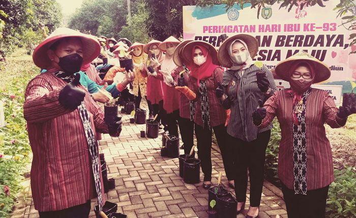 Peringati Hari Ibu, Wali Kota Madiun Ajak Ibu-Ibu PKK Tanam Kunir Hitam Peringati Hari Ibu, Wali Kota Madiun Ajak Ibu-Ibu PKK Tanam Kunir Hitam