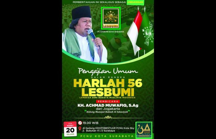 Malam Ini, Kiai Gondrong Ceramah Sejarah di Harlah Lesbumi