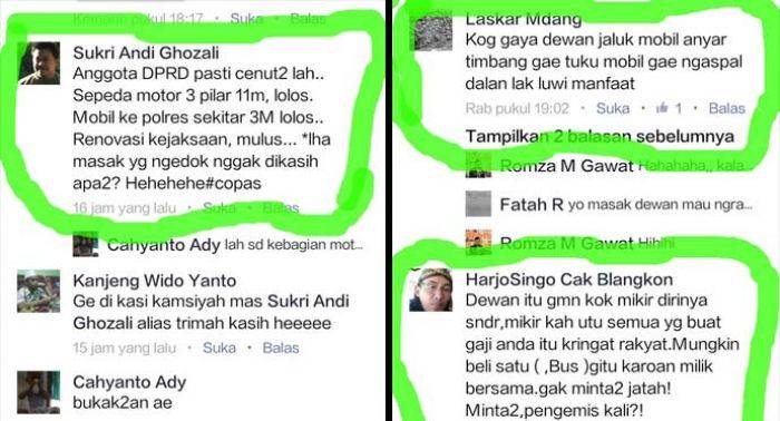 Anggota Dewan Jombang Minta Mobil Operasional, Netizen Mengecam Anggota Dewan Jombang Minta Mobil Operasional, Netizen Mengecam