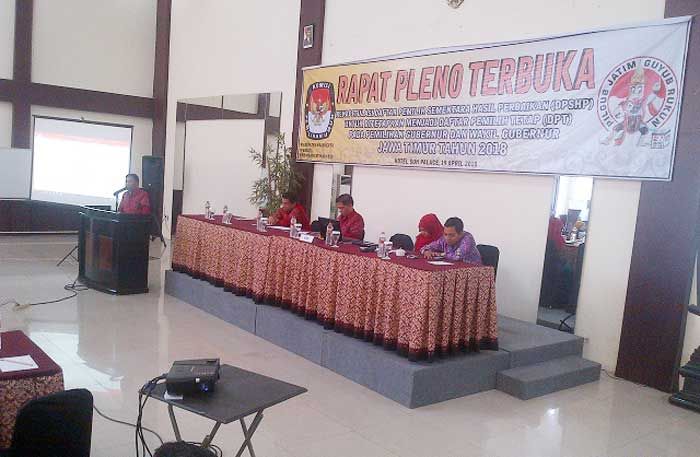 KPU Kabupaten Mojokerto Tetapkan DPT, Jumlah Pemilih Disabilitas 1.758