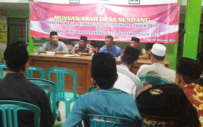 Pemdes Sendang Sosialisasikan Mekanisme Pengisian Perangkat Desa Pemdes Sendang Sosialisasikan Mekanisme Pengisian Perangkat Desa