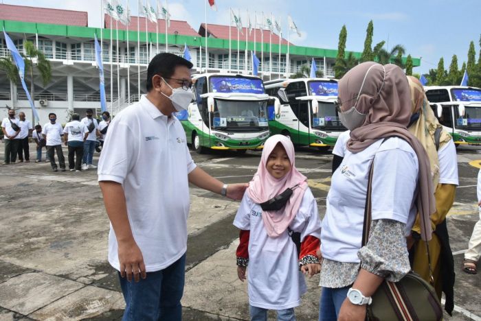 Bantu Mudik Gratis, Petrokimia Gresik Siapkan Lima Armada Bus Bantu Mudik Gratis, Petrokimia Gresik Siapkan Lima Armada Bus