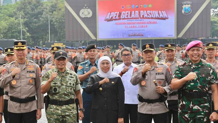 Jawa Timur Gelar Apel Siaga Hadapi Bencana Hidrometeorologi di Puncak Musim Hujan