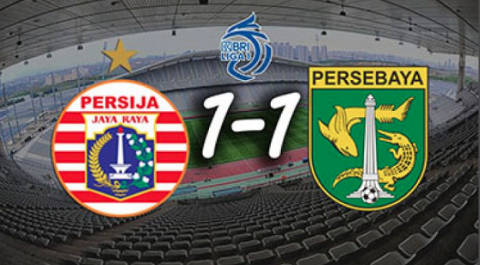 Persebaya Vs Persija: Bajol Ijo hanya Sanggup Tahan Imbang Macan di Kandang Persebaya Vs Persija: Bajol Ijo hanya Sanggup Tahan Imbang Macan di Kandang