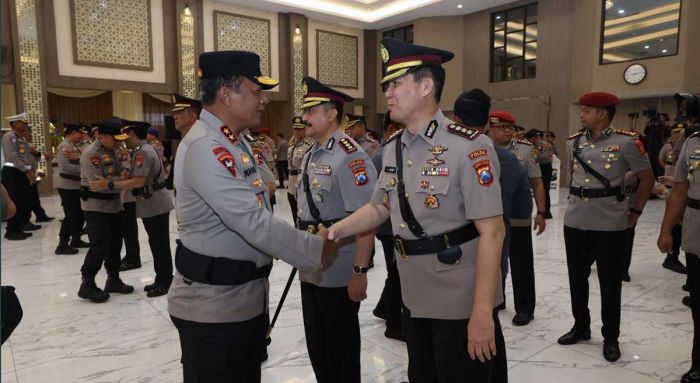 Kapolda Jatim Pimpin Sertijab 28 Perwira dan Kapolres, Berikut Daftar Namanya