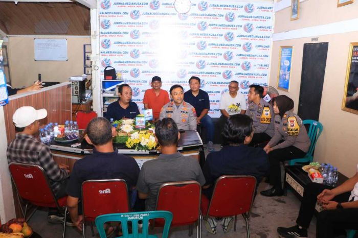 Peringati HPN ke-80, Kapolres Ngawi Silaturahmi ke Sekretariat PWI