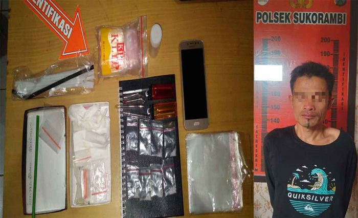 Pengedar Sabu di Jember Ditangkap Polisi Pengedar Sabu di Jember Ditangkap Polisi