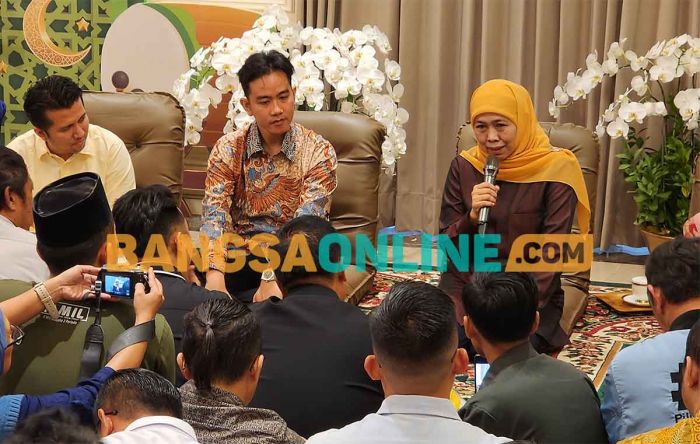 Silaturahmi ke Khofifah, Gibran Ucapkan Terima Kasih dan Siap Dukung di Pilgub Jatim 2024 Silaturahmi ke Khofifah, Gibran Ucapkan Terima Kasih dan Siap Dukung di Pilgub Jatim 2024