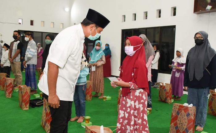 Santuni Anak Yatim, Wali Kota Kediri Pastikan Anak Yatim Tidak Putus Sekolah