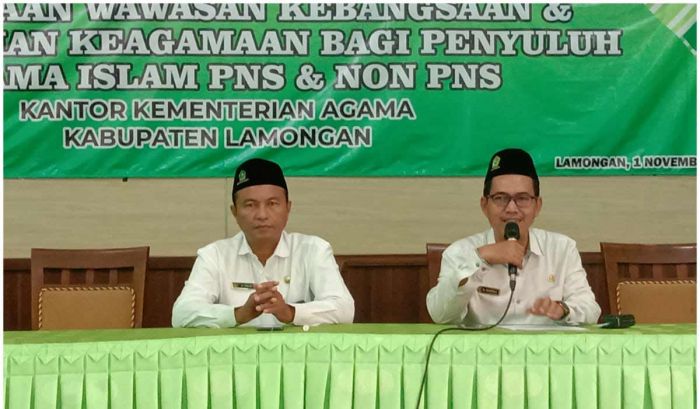 Kemenag Lamongan Lakukan Tes Wawasan Kebangsaan untuk Penyuluh Agama Kemenag Lamongan Lakukan Tes Wawasan Kebangsaan untuk Penyuluh Agama