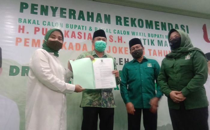 Pilkada Mojokerto 2020, PKB Resmi Dukung Pasangan Pungkasiadi-Titik