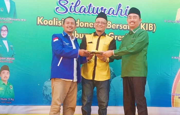 Siap Menangkan Capres dan Cawapres yang Diusung KIB, Tiga Ketua Partai di Gresik Gelar Pertemuan Siap Menangkan Capres dan Cawapres yang Diusung KIB, Tiga Ketua Partai di Gresik Gelar Pertemuan