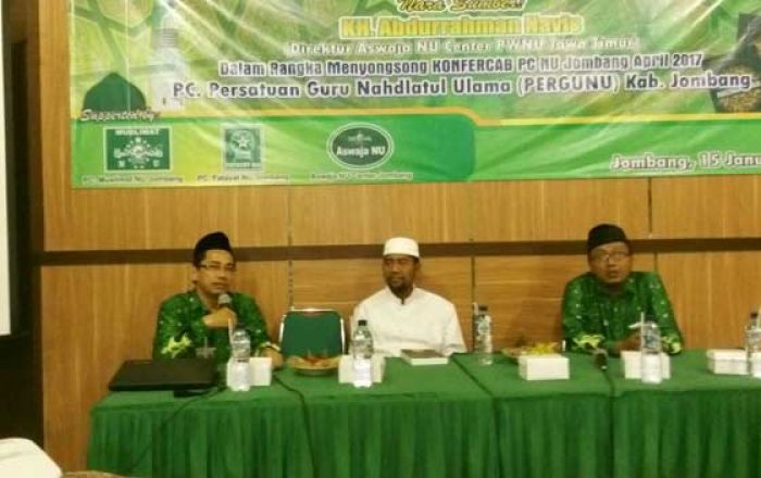 Pergunu Jombang Gelar Bedah Buku Khazanah Aswaja