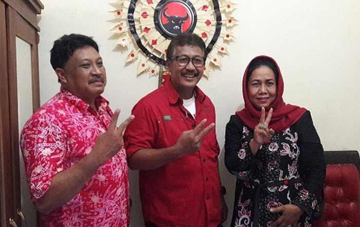 Reses, Suhandoyo Semangati Kader PDIP Gresik Menangkan Gus Ipul-Puti