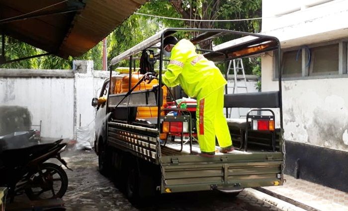 Dislambair Koarmada II Peringati HUT ke-59 dengan Aksi Sosial Cegah Covid-19