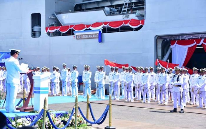 Pangkoarmada II Dampingi Kasal Resmikan KRI Semarang-594 Pangkoarmada II Dampingi Kasal Resmikan KRI Semarang-594