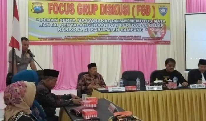 Polres Sampang Gelar FGD, Cari Format Tuntaskan Kasus Narkoba