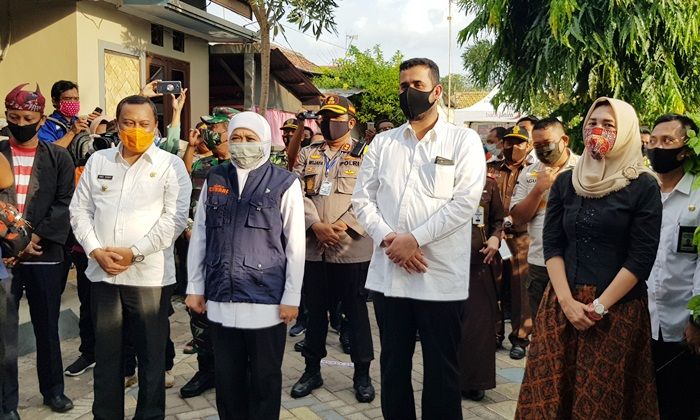 ​Gubernur Khofifah Bantu Kampung Tangguh Mayangan Kota Probolinggo Rp 10 Juta
