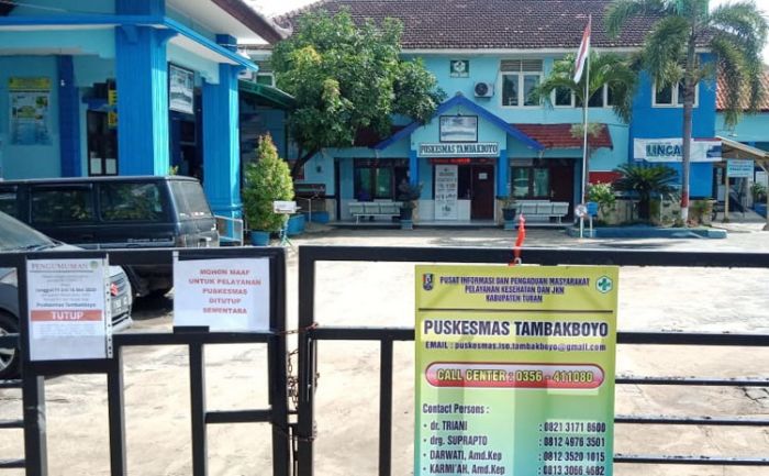 2 Orang Terpapar Corona, Puskesmas Tambakboyo Tutup dan Seluruh Karyawan Isolasi Mandiri 2 Orang Terpapar Corona, Puskesmas Tambakboyo Tutup dan Seluruh Karyawan Isolasi Mandiri