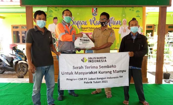 Jelang Lebaran, PT SBI Tuban Salurkan Ribuan Paket Sembako Jelang Lebaran, PT SBI Tuban Salurkan Ribuan Paket Sembako