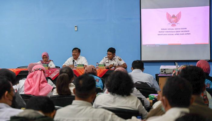 Pastikan Penerima Tepat Sasaran, Pemkot Kediri Gelar Rakor Validasi Data Bansos Pastikan Penerima Tepat Sasaran, Pemkot Kediri Gelar Rakor Validasi Data Bansos