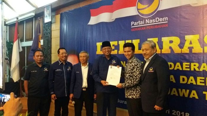 DPW NasDem Serahkan 16 Rekom Pilkada dan Pilgub Jatim