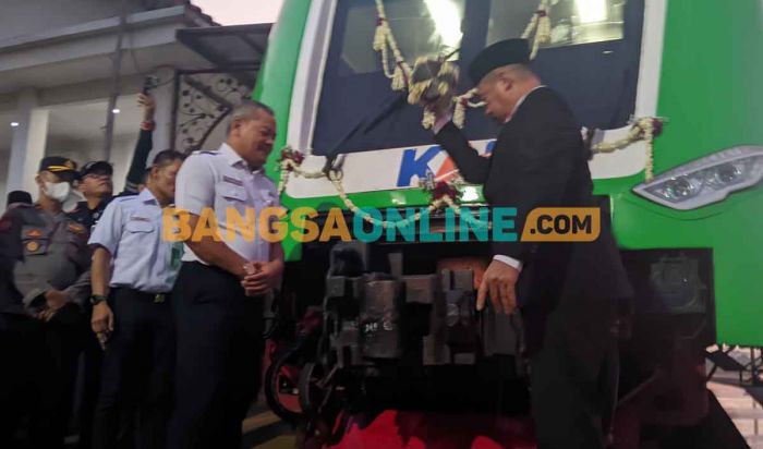 KA BIAS Caruban-Solo Resmi Beroperasi, Bupati Madiun: Kado HUT ke-80 RI